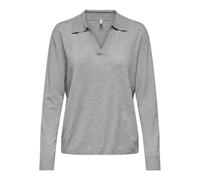 Women's long sleeve polo Only Libi Life Gris M