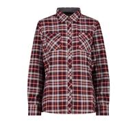 Women's long sleeve polyester shirt CMP Rouge XL