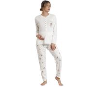 Women's long-sleeve pyjama Disney Maternity Bambi You are so Loved Blanc M