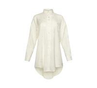 Women's long sleeve pyjama shirt Lisca Miracle Mariage Blanc 40