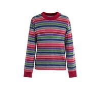 Women's Long Sleeve Rainbow Stripe Good Buddy Horror Shirt Adults Adults, Red, L