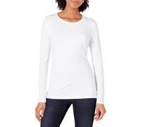 Women's Long Sleeve Round Neck Tunic T-Shirt Large Size Slim Fit Basic Casual Pullover Top Stretchy Comfortable Solid Color for Outdoor Daily Wear