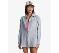 Women's long sleeve shirt Billabong Wanderer WVN TOP Bleu M