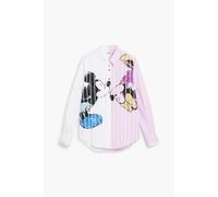 Women's long sleeve shirt Desigual Lovit Disney Blanc XL