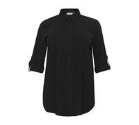 Women's long sleeve shirt KAFFE Curve Nana Black 50