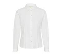Women's long sleeve shirt KAFFE Kagiulia Blanc 44