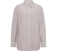 Women's long sleeve shirt KnowledgeCotton Apparel Oxford Organic GOTS Vert M