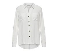 Women's long sleeve shirt Only Yasmin Blanc M