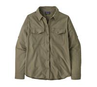 Patagonia - Women's L/S Self Guided Sun Shirt - Shirt size XL, olive