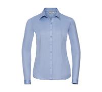 Women's long sleeve shirt Russell Athletic Herringbone Bleu M