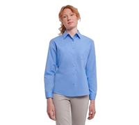 Women's long sleeve shirt Russell Athletic Poplin Bleu 2XL