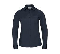 Women's long sleeve shirt Russell Athletic Poplin Bleu XL