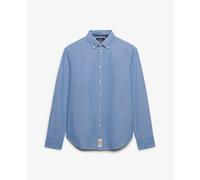 Women's long sleeve shirt Superdry Oxford Bleu S