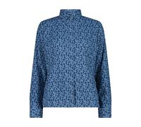 Women's Long Sleeve Shirt with Geometric Print CMP Bleu L