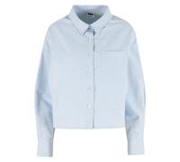 Women's Long Sleeve Striped Shirt Urban Classics Oxford Bleu L