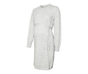 Women's long sleeve sweater dress Mamalicious Mlnewanne ABK A. Gris XL