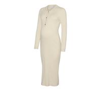 Women's long sleeve sweater dress Mamalicious Mlnewsiv Lia 2f Beige S