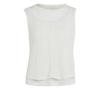 Women's long sleeve T-shirt adidas Soft Lux Sheer Blanc XS