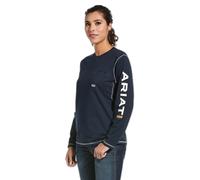 Women's long sleeve T-shirt Ariat Rebar Workman Logo