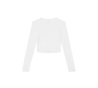 Women's long sleeve t-shirt Bella + Canvas Micro Blanc 2XL