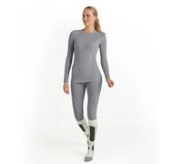 Women's long sleeve T-shirt Falke Wool-Tech Gris L