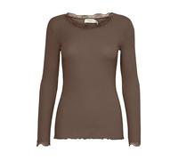 Women's long sleeve T-shirt fransa Hizamond 2 Marron XS