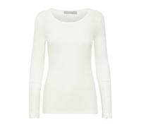 Women's long sleeve T-shirt fransa Hizamond Blanc S