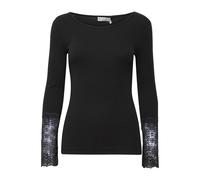 Women's long sleeve T-shirt fransa Hizamond Noir S