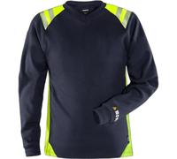Women's long sleeve T-shirt Fristads 7358 TFL Bleu S