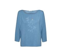 Women's long sleeve T-shirt Greenbomb Dickybird Simper Bleu XS