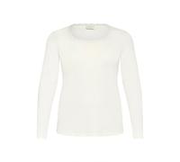 Women's long sleeve T-shirt KAFFE Curve Britt Blanc M