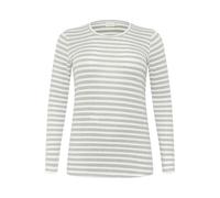 Women's long sleeve T-shirt KAFFE Curve Henna Gris M