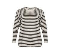 Women's long sleeve T-shirt KAFFE Curve Winni Blanc S