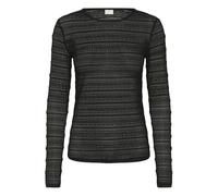 Women's long sleeve T-shirt KAFFE KANanna Lace Noir 2XL