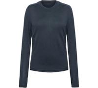 Women's long sleeve T-shirt KnowledgeCotton Apparel Dynamic Bleu M