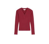 Women's long sleeve T-shirt Lee Henley Rouge L