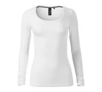 Women's long sleeve T-shirt Malfini Premium Brave 156 Blanc L