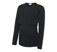 Women's long sleeve T-shirt Mamalicious Kerrie June Noir S