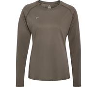 Women's long sleeve T-shirt Newline Beat Gris 2XL