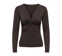 Women's long sleeve T-shirt Only One Life Marron L