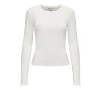 ONLY Womens Riley Long Sleeve Top Cloud Dancer M
