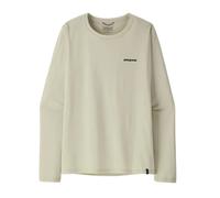 Patagonia 45465 Women's Long-Sleeved Capilene Cool Daily Shirt - Boardshort Logo Colour: DYWH Dyno White, Size: S
