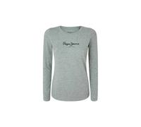 Pepe Jeans New Virginia Long Sleeve T-shirt Grey XS Woman