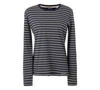 Regatta Womens Federica Long Sleeved T-Shirt Jersey Crew Neck Top Grey