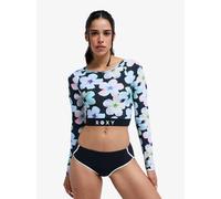 Roxy Active Long Sleeve Rash Guard Black L Woman