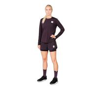 Women's long-sleeve t-shirt Saysky Reflective Polka Pace Violet L
