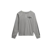 Women's long sleeve T-shirt Superdry Athletic Essentials Gris L