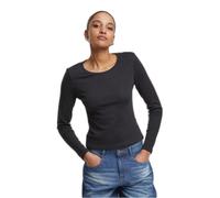 Women's long sleeve T-shirt Urban Classics Heat Slim Noir S
