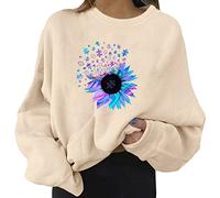 Women's Long Sleeve Tops Green Front Mesh Ladies Tops Size 20 UK Fashion Baggy Sleeve Crewneck Tee Tops Blouse Tops Clothing