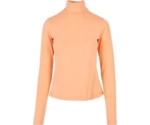 Women's long sleeve turtleneck sweatshirt in modal Urban Classics Rose L